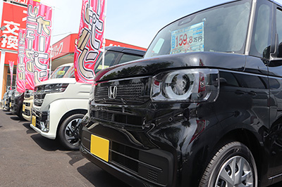 まだ使用していないクルマです