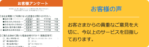 お客様の声